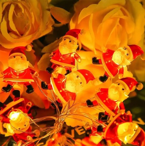 DA69 Lampki swiąteczne mikołaj ATL