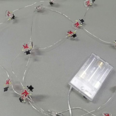 DA69A Lampki świąteczne bałwan ATL