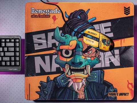 Mysz A4TECH BLOODY W63 Max RENEGADE Sunset USB Activated A4TECH