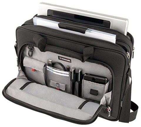 Wenger/SwissGear 600649 torba na notebooka 40,6 cm (16") Aktówka Czarny WENGER
