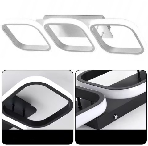 ZD118A Lampa wisząca plafon biały 33w ATL