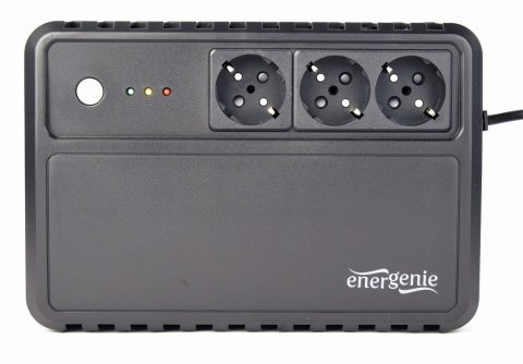 ENERGENIE ZASILACZ AWARYJNY UPS DESKTOP UPS 800VA LED 3X SCHUKO 230V OUT ENERGENIE