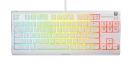 Klawiatura SteelSeries Apex 3 TKL US, white SteelSeries