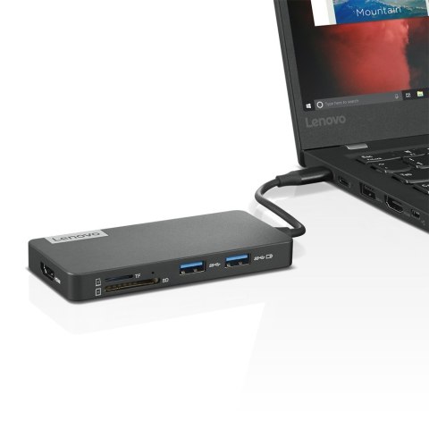Lenovo GX90T77924 stacja dokująca USB 3.2 Gen 1 (3.1 Gen 1) Type-C Szary Lenovo