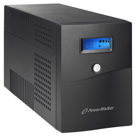 POWER WALKER UPS LINE-IN VI 3000 SCL (4X SCHUKO 230V, RJ11/45 IN/OUT, USB, LCD) POWER WALKER