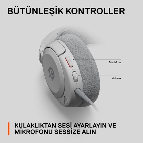 Słuchawki SteelSeries Arctis Nova 1P, Szare SteelSeries