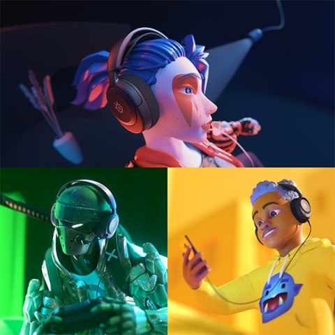 Steelseries Arctis Nova 1 Zestaw słuchawkowy Przewodowa Opaska na głowę Gaming Czarny SteelSeries