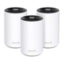 TP-Link Deco XE75 Pro (3-pack) Trójpasmowy (2,4 GHz / 5 GHz / 6 GHz) Wi-Fi 6E (802.11ax) Biały Wewnętrzne TP-LINK