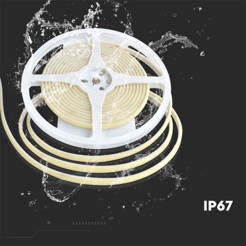 Taśma LED V-TAC Bezpunktowa COB 320LED 24V IP67 10W/m VT-COB 320 Kolor Zielony