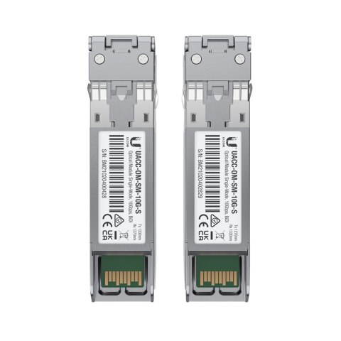 Wkładka SFP+ Ubiquiti 10 Gbps Bidirectional Single-Mode Optical Module 2-pack UBIQUITI