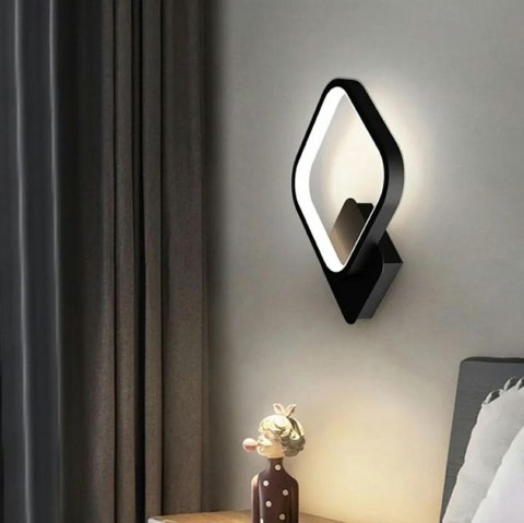 ZD113A Kinkiet led 12w 20x23cm czarny ATL