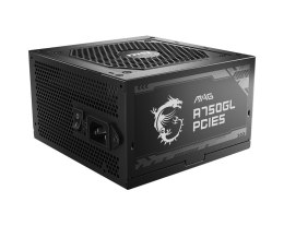Zasilacz MSI MAG A750GL PCIE5 750W 80+ Gold ATX 3.1 MSI