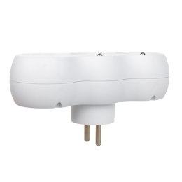 Gniazdko prądowe Maclean, rozgałęźnik z 2 gniazdami, 2x USB A/C, typu E, 2x16A, MCE339 E Maclean