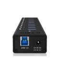 ICY BOX IB-AC6110 USB 3.2 Gen 1 (3.1 Gen 1) Type-B 5000 Mbit/s Czarny RAIDSONIC