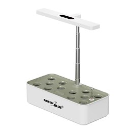 Inteligentny System wewnętrznej uprawy roślin GreenBlue, doniczka SMART, pojemność 4L, 220-240V AC 50/60Hz 0.4A GB133 GreenBlue