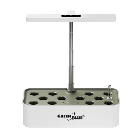 Inteligentny System wewnętrznej uprawy roślin GreenBlue, doniczka SMART, pojemność 4L, 220-240V AC 50/60Hz 0.4A GB133 GreenBlue