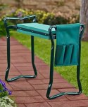 Klęcznik Ogrodowy Taboret Krzesełko Składane Z Przybornikiem 3w1 LEAN