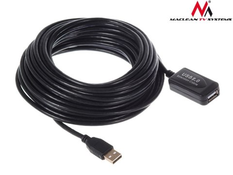 MCTV-757 43084 Przedłużacz kabel USB 2.0 aktywny 10m Maclean