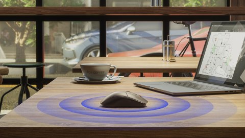 Mysz SteelSeries Rival 3 Wireless Gen 2 Aqua SteelSeries