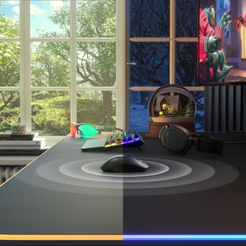 Mysz SteelSeries Rival 3 Wireless Gen 2 Aqua SteelSeries