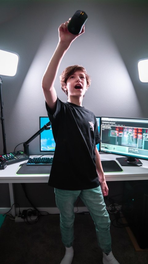 Mysz SteelSeries Rival 3 Wireless Gen 2 Aqua SteelSeries