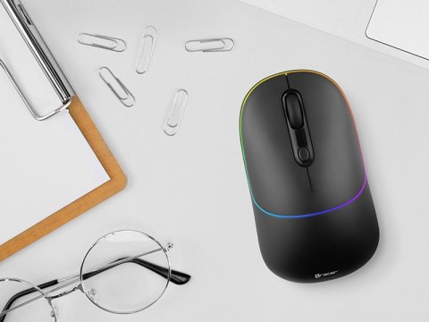 Mysz TRACER RATERO RF 2,4 Ghz (Akumulator) Black TRACER