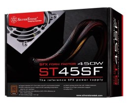 Silverstone ST45SF moduł zasilaczy 450 W 20+4 pin ATX SFX Czarny SilverStone