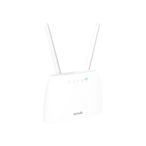 Tenda N300 router bezprzewodowy Fast Ethernet Jedna częstotliwości (2,4 GHz) 4G Biały Tenda