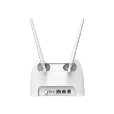 Tenda N300 router bezprzewodowy Fast Ethernet Jedna częstotliwości (2,4 GHz) 4G Biały Tenda