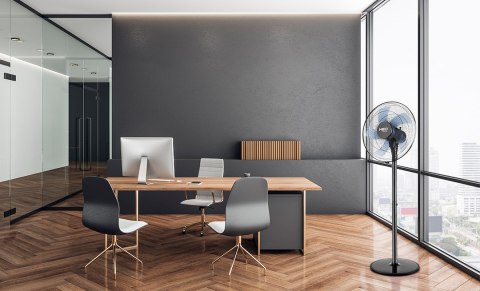 Wentylator podłogowy 50W, śr. 40 cm, 3 prędkości, oscylacja NEO TOOLS