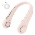 AG921B Przenośny wentylator na szyję rózowy ATL
