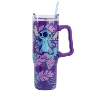 Disney Stitch - Kubek termiczny ze stali nierdzewnej XL Rambler 940 ml Stitch