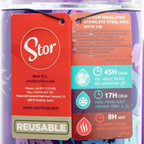 Disney Stitch - Kubek termiczny ze stali nierdzewnej XL Rambler 940 ml Stitch