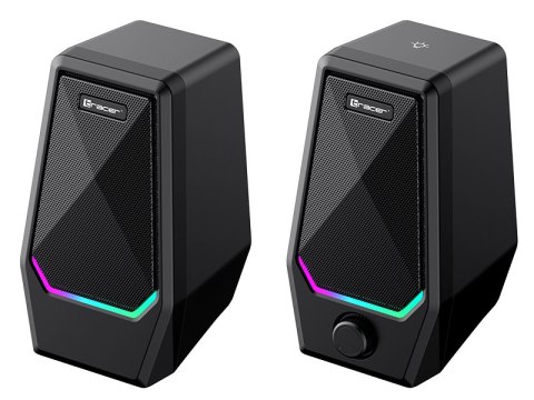 Głośniki TRACER 2.0 Loop 2 RGB USB TRACER