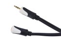 Kabel 3.5 wtyk stereo - 3.5 gniazdo stereo 1.8m Cabletech Basic Edition Cabletech