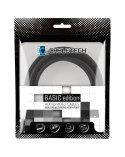 Kabel 3.5 wtyk stereo - 3.5 gniazdo stereo 1.8m Cabletech Basic Edition Cabletech