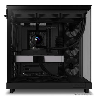 NZXT OBUDOWA KOMPUTEROWA NZXT OBUDOWA H6 FLOW MIDI TOWER Z OKNEM CZARNA NZXT