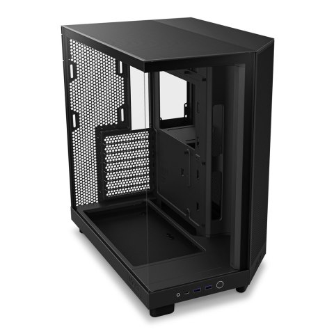 NZXT OBUDOWA KOMPUTEROWA NZXT OBUDOWA H6 FLOW MIDI TOWER Z OKNEM CZARNA NZXT