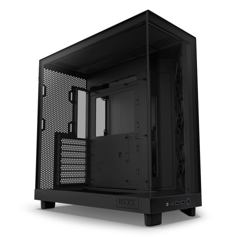 NZXT OBUDOWA KOMPUTEROWA NZXT OBUDOWA H6 FLOW MIDI TOWER Z OKNEM CZARNA NZXT