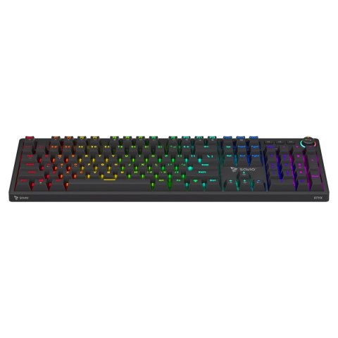 SAVIO KLAWIATURA MECHANICZNA STYX OUTEMU PEACH SILENT HOT SWAP RGB SAVIO