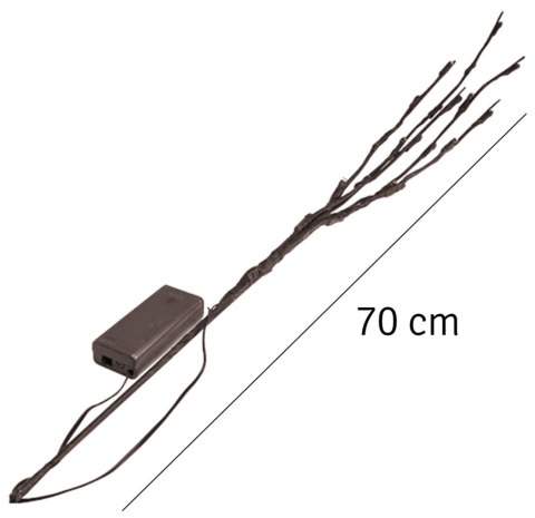 ZD73A Gałązki 20 led wierzbowe dekor ATL