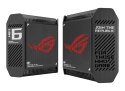 ASUS ROG Rapture GT6 (B-2-PK) Tri-band (2.4 GHz/5 GHz/5 GHz) Wi-Fi 6 (802.11ax) Czarny 4 Wewnętrzne ASUS