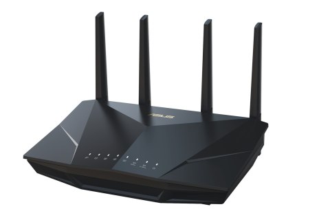 ASUS RT-AX5400 router bezprzewodowy Gigabit Ethernet Dual-band (2.4 GHz/5 GHz) Czarny ASUS