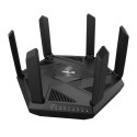 ASUS RT-AXE7800 router bezprzewodowy Trójpasmowy (2,4 GHz / 5 GHz / 6 GHz) Czarny ASUS