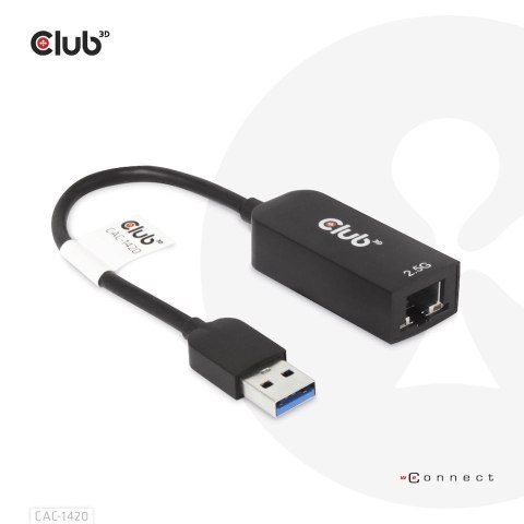 CLUB3D CAC-1420 karta sieciowa Ethernet 2500 Mbit/s Club 3D