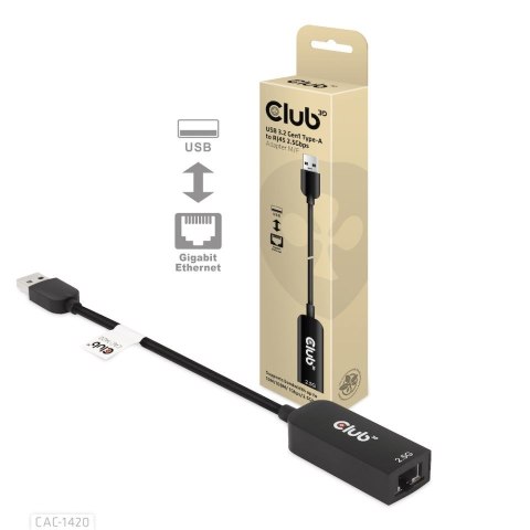 CLUB3D CAC-1420 karta sieciowa Ethernet 2500 Mbit/s Club 3D