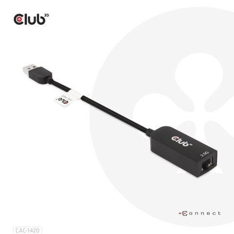 CLUB3D CAC-1420 karta sieciowa Ethernet 2500 Mbit/s Club 3D