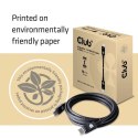 CLUB3D DisplayPort 1.4 HBR3 8K 28AWG Cable M/M 3m /9.84ft Club 3D