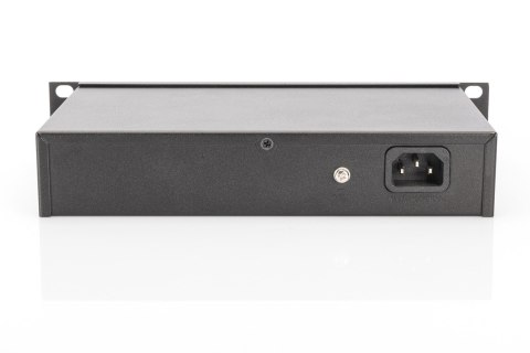 Digitus 10-calowy 8-portowy przełącznik Gigabit Ethernet PoE DIGITUS