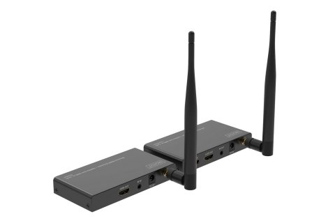 Digitus Bezprzewodowy zestaw przedłużacza/rozdzielacza sygnału HDMI (100 m, 1 x 4) DIGITUS